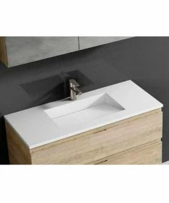 COSENTINO COSENTINO INTEGRATED VANITIES Armony 1 Single Bowl One-piece Vanity Sink