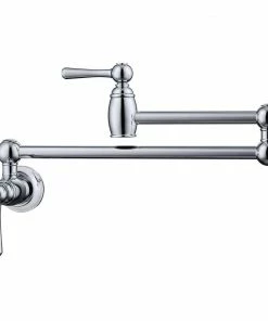 Pearl® Kitchen Faucets DARREN Chrome Kitchen Pot Filler