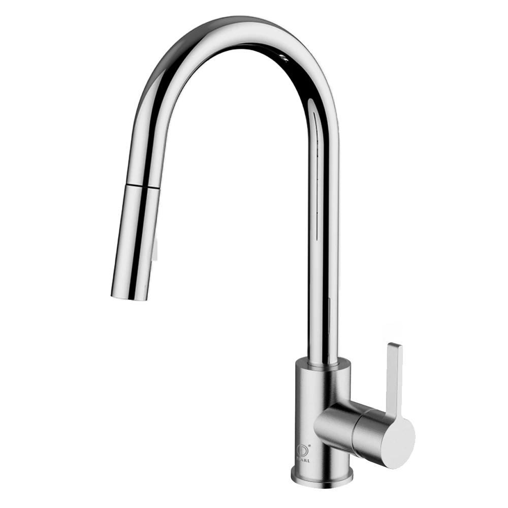 Pearl® ELEANOR Platinum Kitchen Faucet Kitchen Faucets 1 Pearl® ELEANOR Platinum Kitchen Faucet Kitchen Faucets