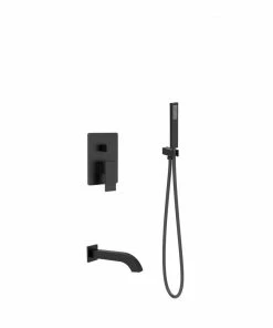 Pearl® Shower Systems ETHAN Hand Shower & Spout Matte Black