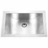 Pearl® BIWA 18 Gauge Stainless Steel Sink
