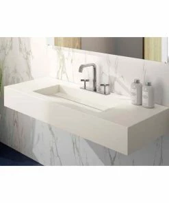 COSENTINO COSENTINO INTEGRATED VANITIES Simplicity 1 Single Bowl One-piece Vanity Sink