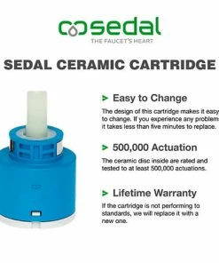 Pearl® Bathroom Faucets NORA Brushed Stainless Steel Vanity Empire Faucet