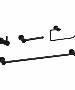 Pearl® WILSON Matte Black Towel Bar Accessories