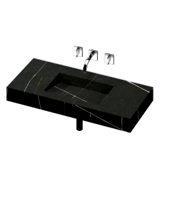 COSENTINO COSENTINO INTEGRATED VANITIES Armony 1 Single Bowl One-piece Vanity Sink