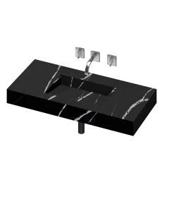 COSENTINO COSENTINO INTEGRATED VANITIES Armony 1 Single Bowl One-piece Vanity Sink