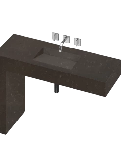 COSENTINO COSENTINO INTEGRATED VANITIES Balance 1 Single Bowl One-piece Vanity Sink 22 COSENTINO COSENTINO INTEGRATED VANITIES Balance 1 Single Bowl One-piece Vanity Sink
