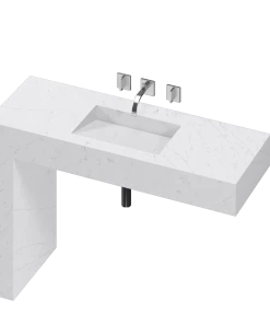 COSENTINO COSENTINO INTEGRATED VANITIES Balance 1 Single Bowl One-piece Vanity Sink 28 COSENTINO COSENTINO INTEGRATED VANITIES Balance 1 Single Bowl One-piece Vanity Sink