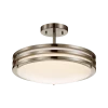 PEARL Canada Duncan-L Brushed Nickel Ceiling LED Light Ceiling Lights
