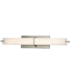 PEARL Canada Wall Lights Elaine 24" Brushed Nickel Vanity LED Light