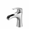 Pearl® Bathroom Faucets NORA Brushed Stainless Steel Vanity Empire Faucet