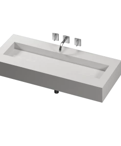 COSENTINO Silence 1200 Single Bowl One-piece Vanity Sink COSENTINO INTEGRATED VANITIES