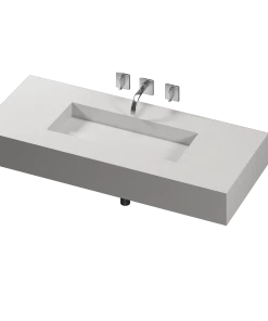COSENTINO COSENTINO INTEGRATED VANITIES Reflection 900 Single Bowl One-piece Vanity Sink