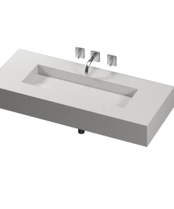 COSENTINO COSENTINO INTEGRATED VANITIES Reflection 900 Single Bowl One-piece Vanity Sink
