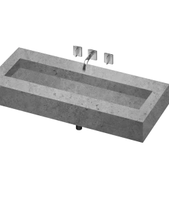 COSENTINO Silence 1200 Single Bowl One-piece Vanity Sink COSENTINO INTEGRATED VANITIES