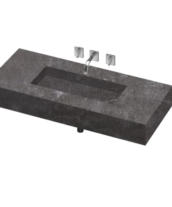 COSENTINO COSENTINO INTEGRATED VANITIES Silence 490 Single Bowl One-piece Vanity Sink