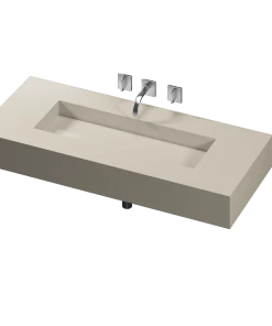 COSENTINO COSENTINO INTEGRATED VANITIES Reflection 900 Single Bowl One-piece Vanity Sink